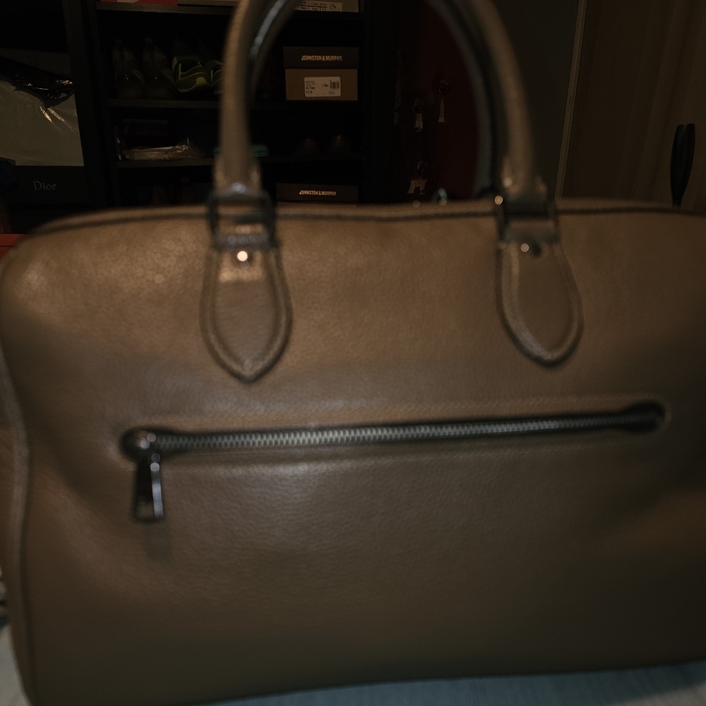 Coach Rowan Brown Leather Handbag (Large) - Picture 8 of 16